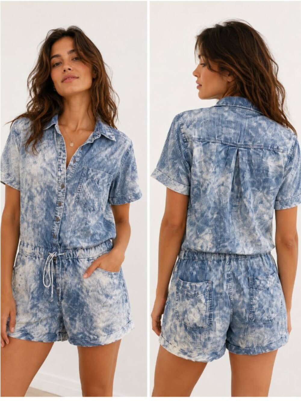 Anthropologie CLOTH & STONE Romper Shorts small medium fit